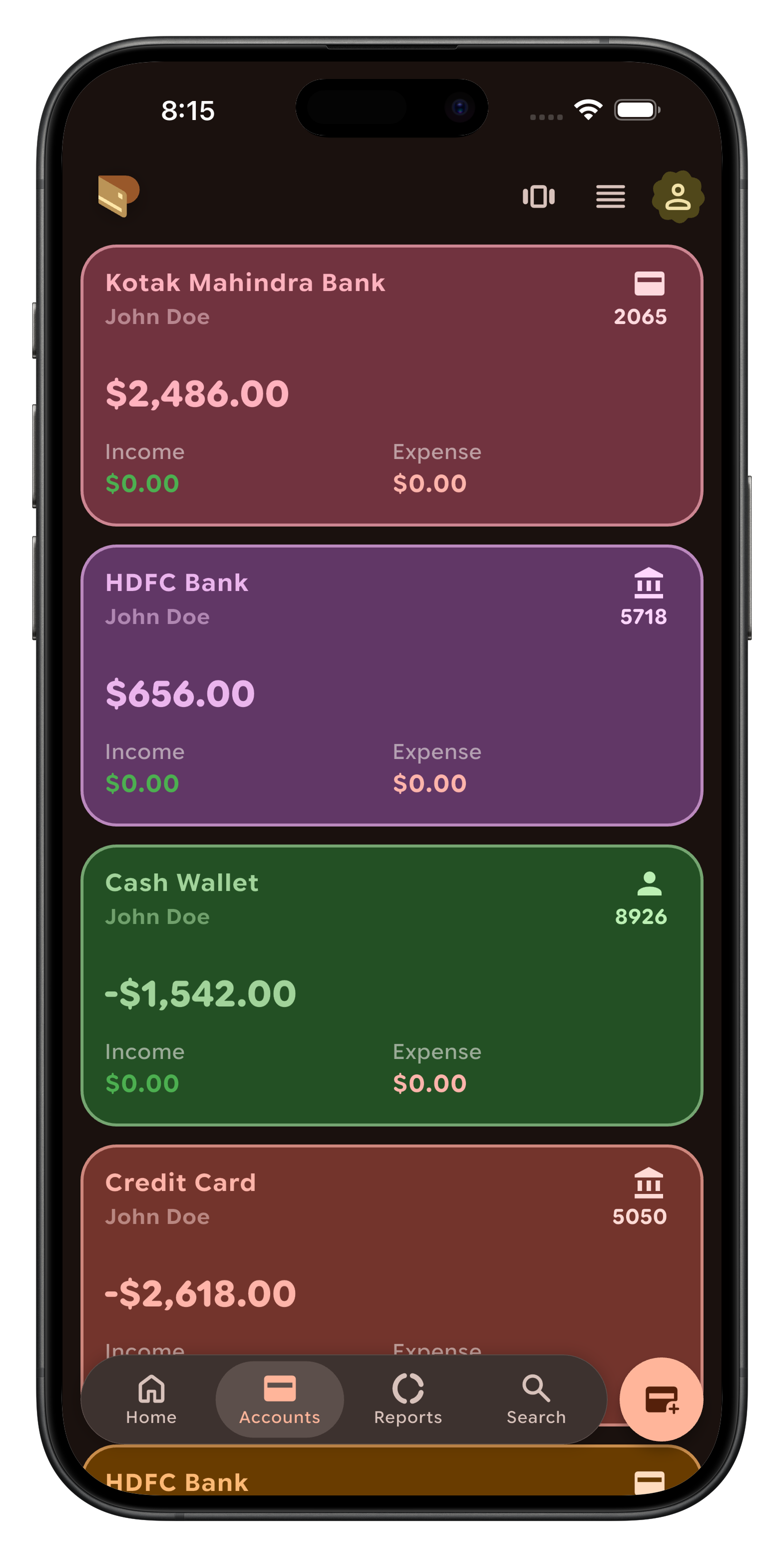 Paisa Multi-Account Management