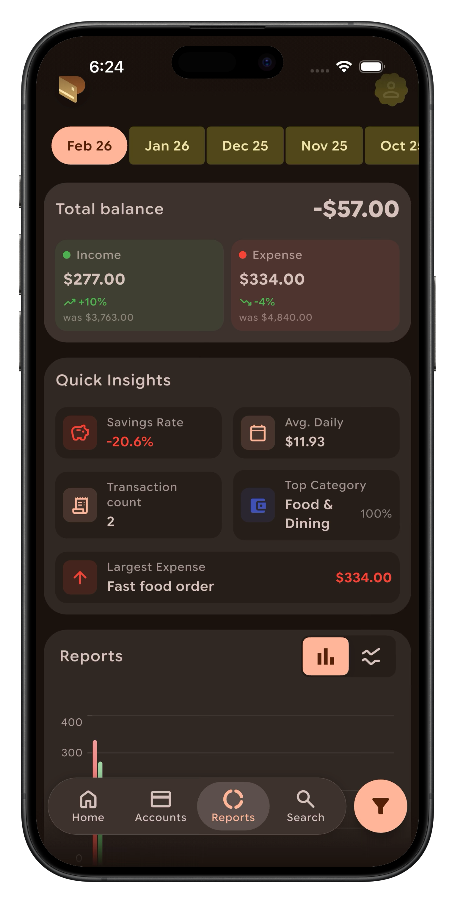 Paisa Financial Reports